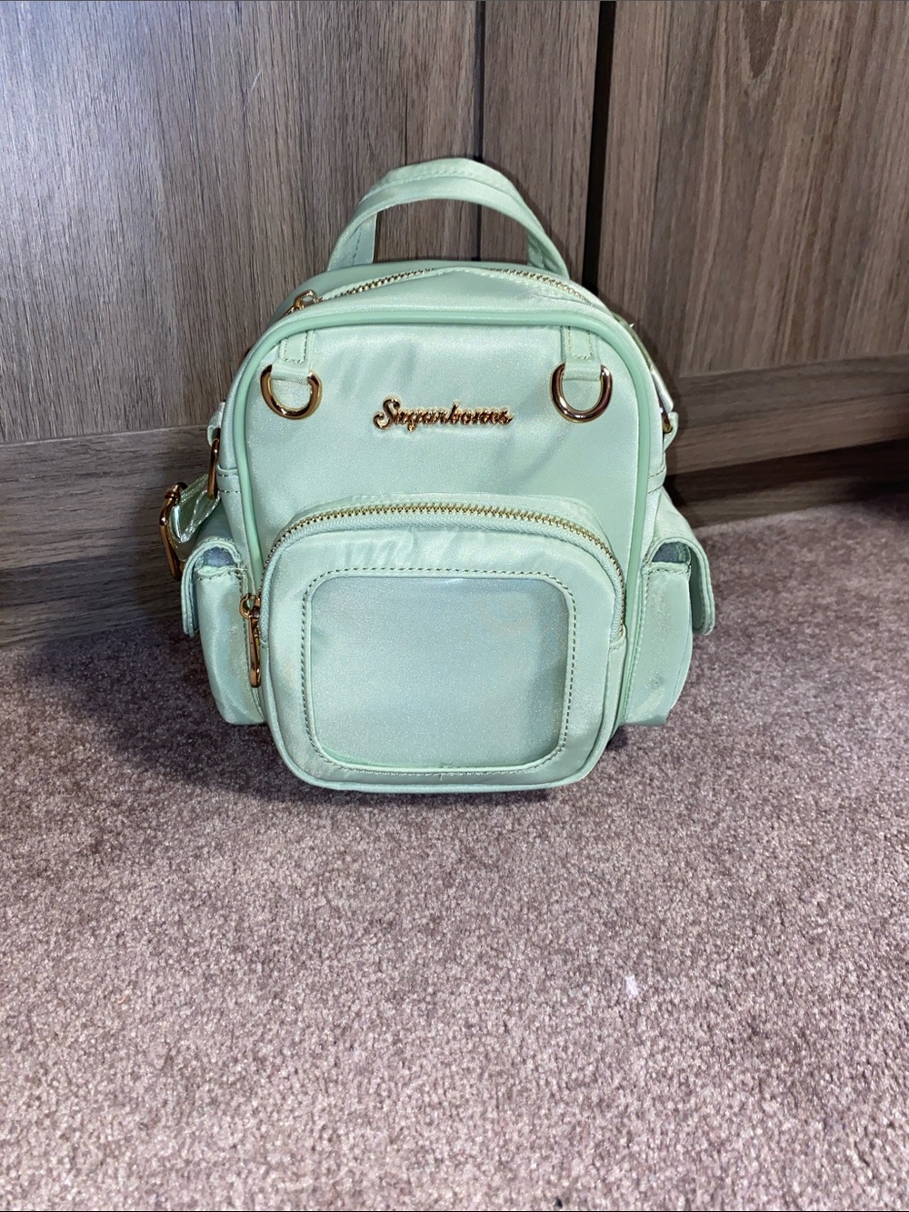 Sugarbones mini matcha star bag